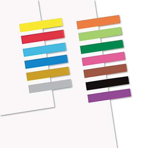 Redi-Tag Removable/reusable Page Flags 13 Assorted Colors 240 Flags/pack - Office - Redi-Tag®