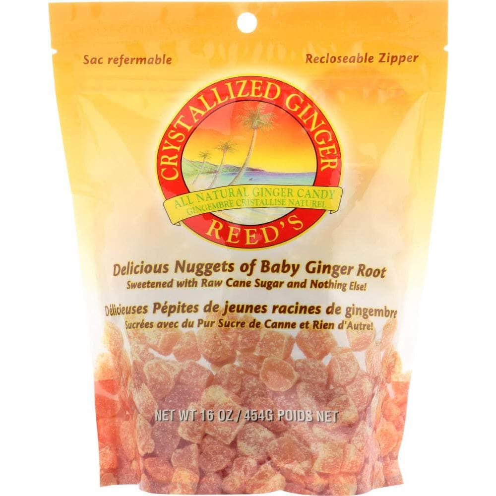 Reeds Reed's Crystallized Ginger Chews, 16 oz