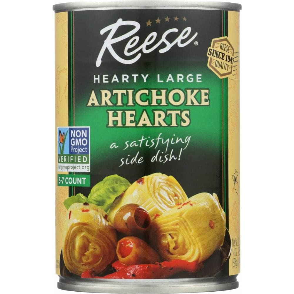 Reese Reese Artichoke Hearts Large Size, 14 oz