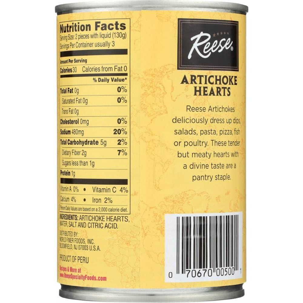 Reese Reese Artichoke Hearts Medium Size, 14 oz