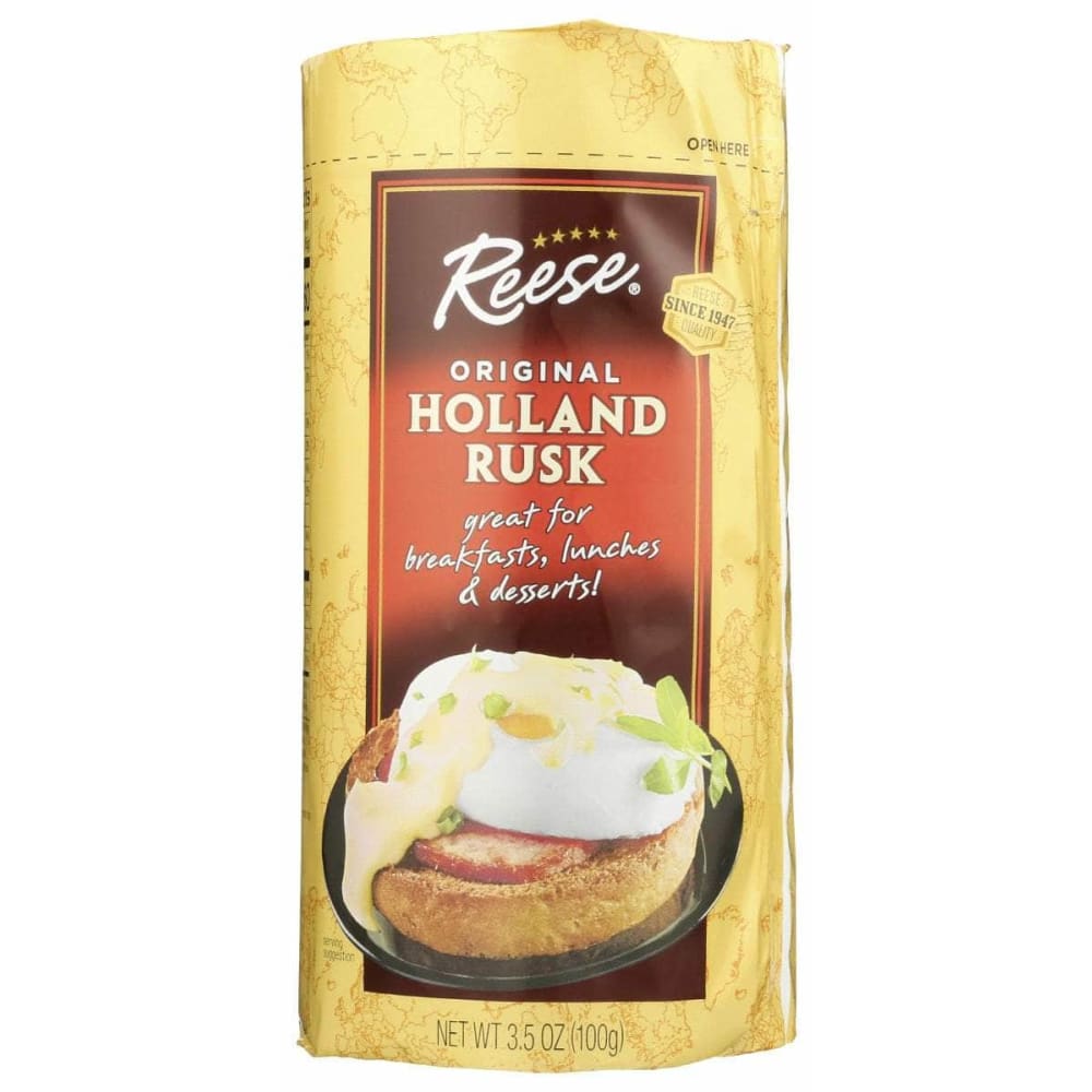 REESE Grocery > Bread REESE: Original Holland Rusk, 3.5 oz