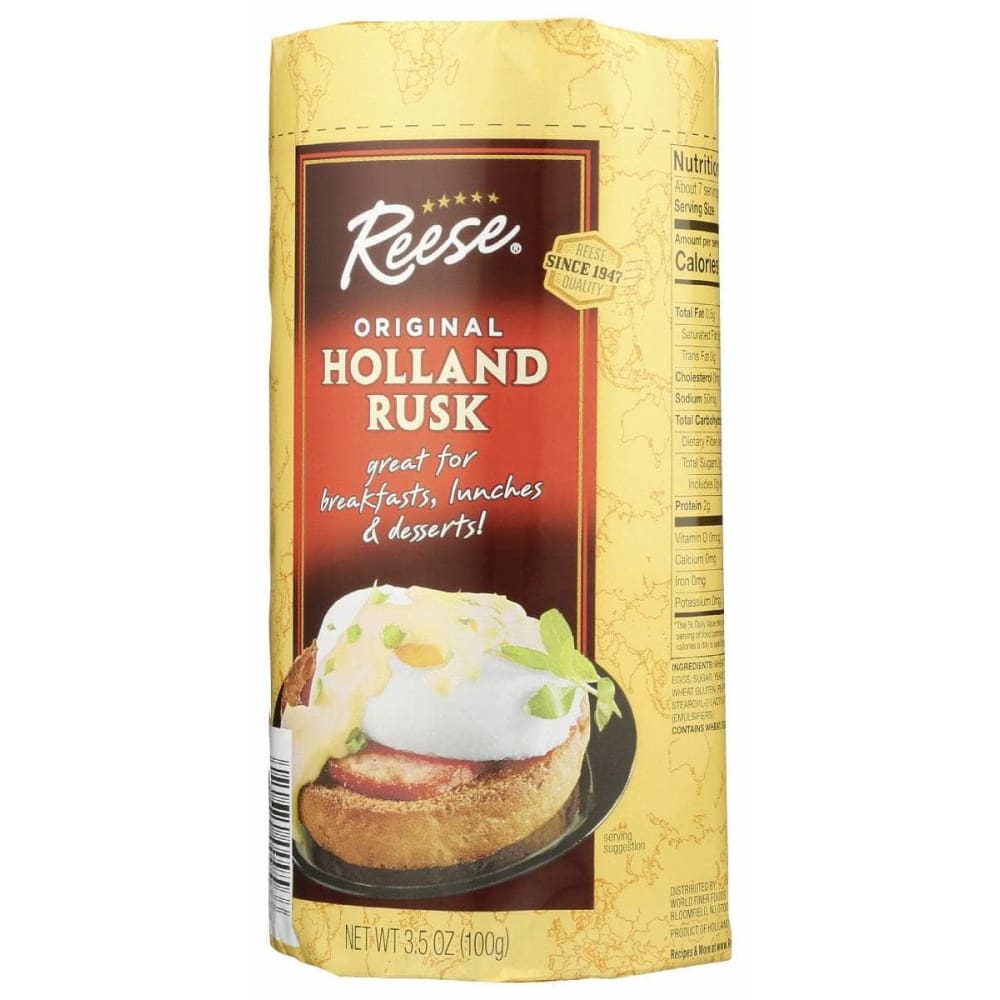 REESE Grocery > Bread REESE: Original Holland Rusk, 3.5 oz