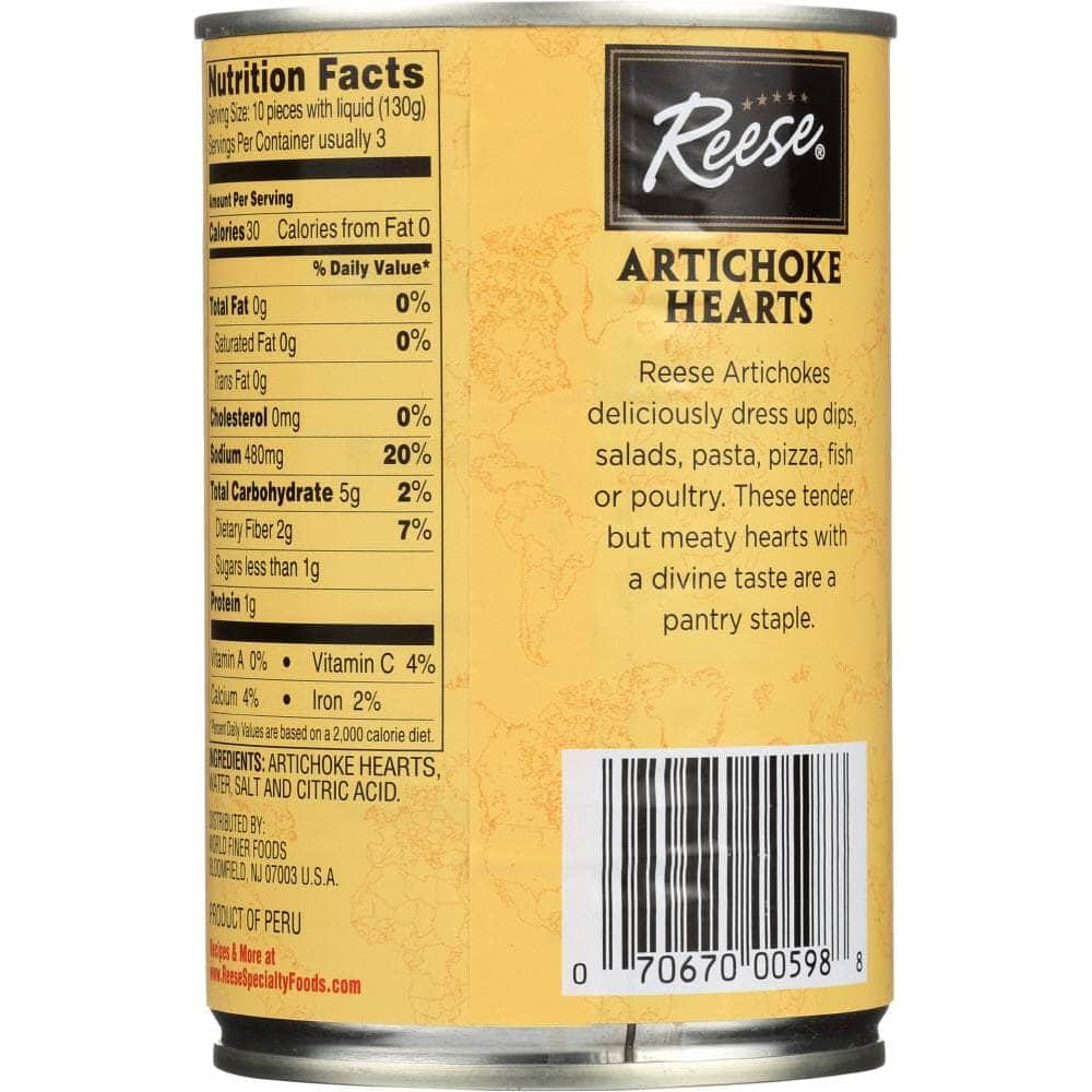 Reese Reese Quartered Artichoke Hearts, 14 oz