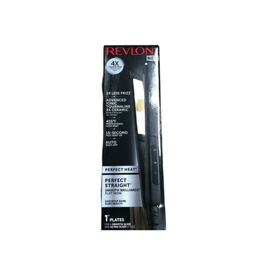 Revlon Perfect Heat Perfect Straight 1" Flat Iron - ShelHealth.Com