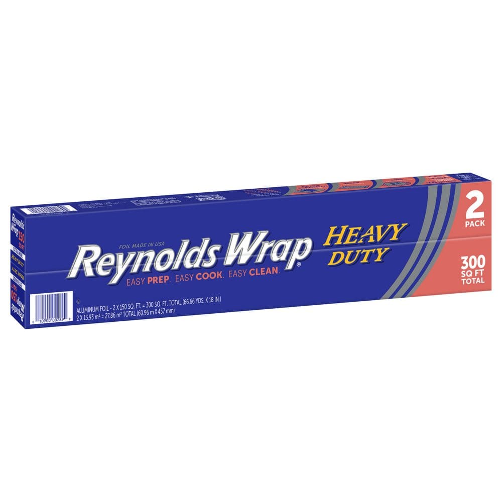 Reynolds Wrap 18 Heavy Duty Aluminum Foil (150 sq. ft./roll 2 rolls) - Paper & Plastic - Reynolds Wrap