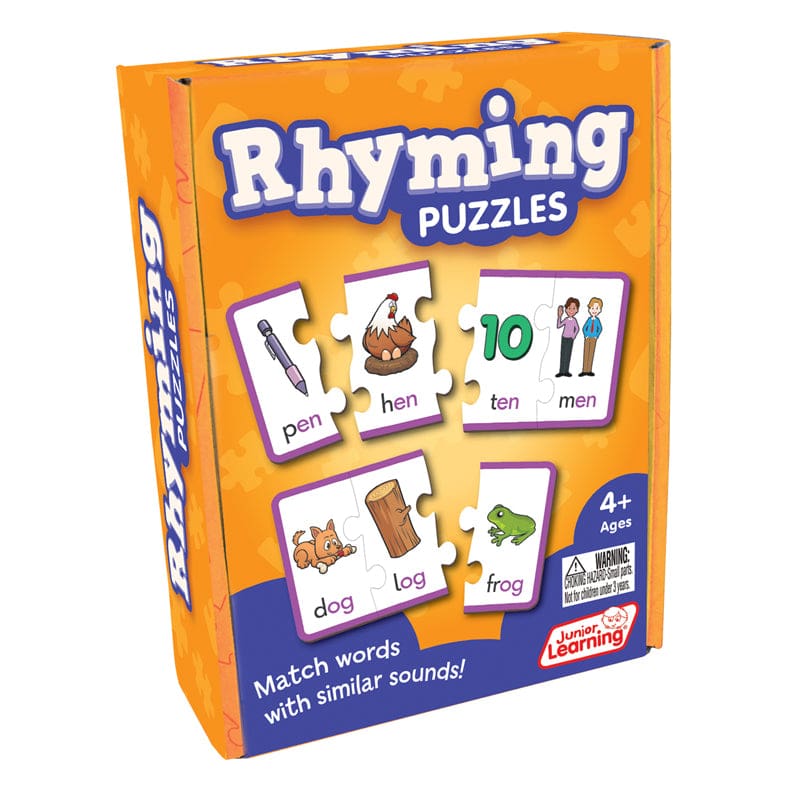 Rhyming Puzzles (Pack of 6) - Language Arts - Junior Learning