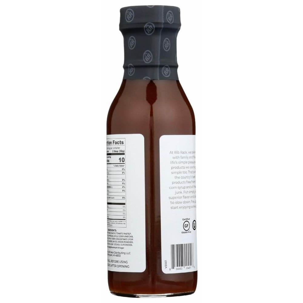 RIB RACK Rib Rack Sauce Bbq Sweet Spicy Sf, 11 Oz