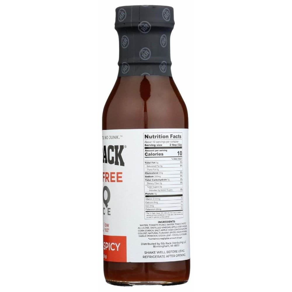 RIB RACK Rib Rack Sauce Bbq Sweet Spicy Sf, 11 Oz