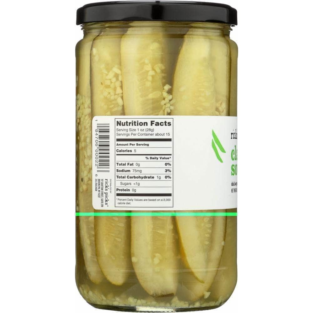 Ricks Picks Ricks Picks Classic Sours Pickles, 24 oz