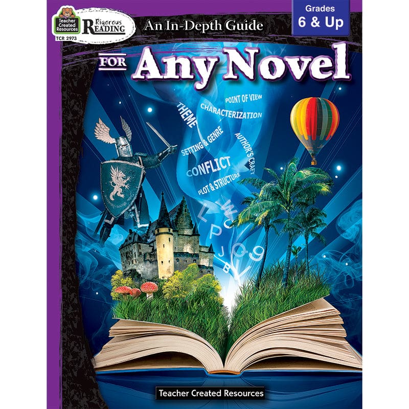 Rigorous Reading An In Depth Guide For Any Novel Gr 6-8 (Pack of 2) - Reading Skills - Teacher Created Resources