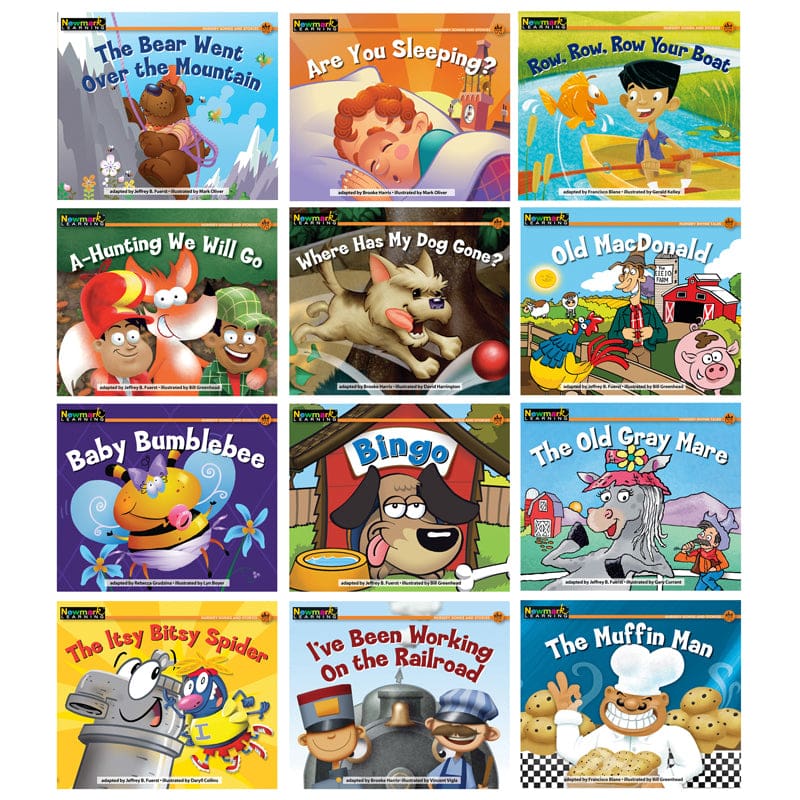 Rising Readers Leveled Books Nursery Rhyme Songs & Stories 12 - Leveled Readers - Newmark Learning