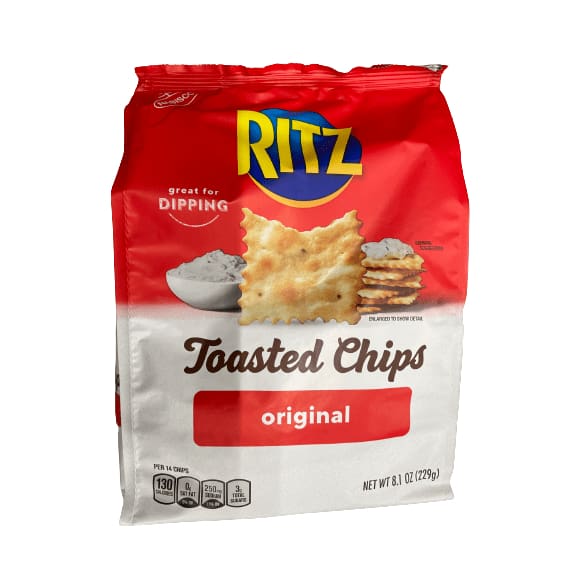 RITZ RITZ Toasted Chips Crackers, Multiple Choice Flavor, 8.1 oz