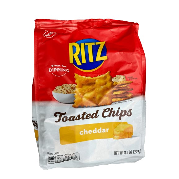 RITZ RITZ Toasted Chips Crackers, Multiple Choice Flavor, 8.1 oz