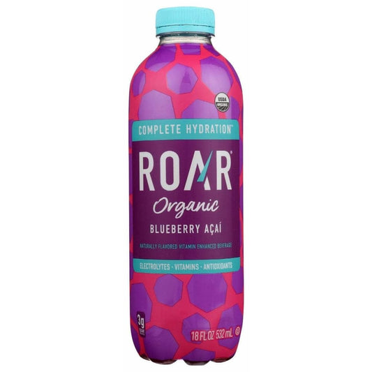 ROAR BEVERAGES ROAR BEVERAGES Bev Blueberry Acai Org, 18 fo