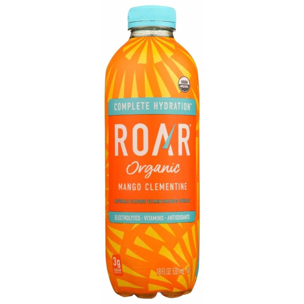 ROAR BEVERAGES ROAR BEVERAGES Bev Mango Clementine Org, 18 fo