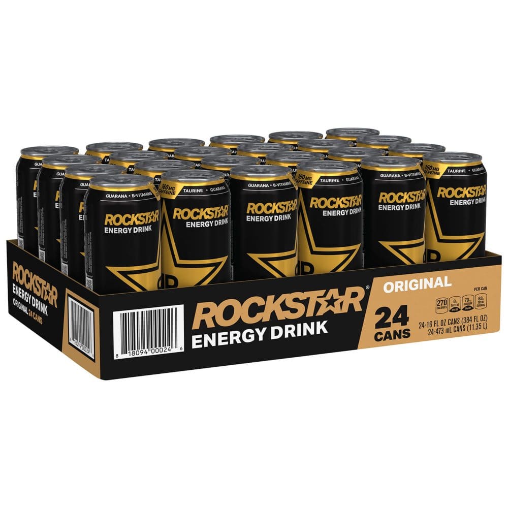 Rockstar Energy Original (16 fl. oz. 24 pk.) - Energy Drinks - Rockstar Energy