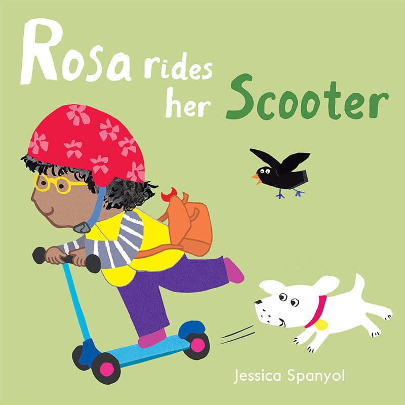 Rosa Rides Her Scooter Board Book (Pack of 6) - Classroom Favorites - Childs Play Books