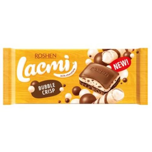 Roshen Lacmi Bubble Crisp Milk Chocolate 3 oz (85 g) - Roshen