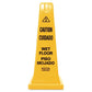 Rubbermaid Commercial Multilingual Wet Floor Safety Cone 10.55 X 10.5 X 25.63 Yellow - Janitorial & Sanitation - Rubbermaid® Commercial