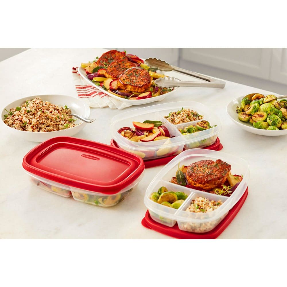 Rubbermaid Easy Find Lids Meal Prep Food Storage Containers 14-Piece Set - Food Storage & Kitchen Organization - Rubbermaid