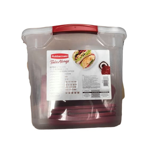 Rubbermaid TakeAlongs 60-Pc. Food Container Set - ShelHealth.Com