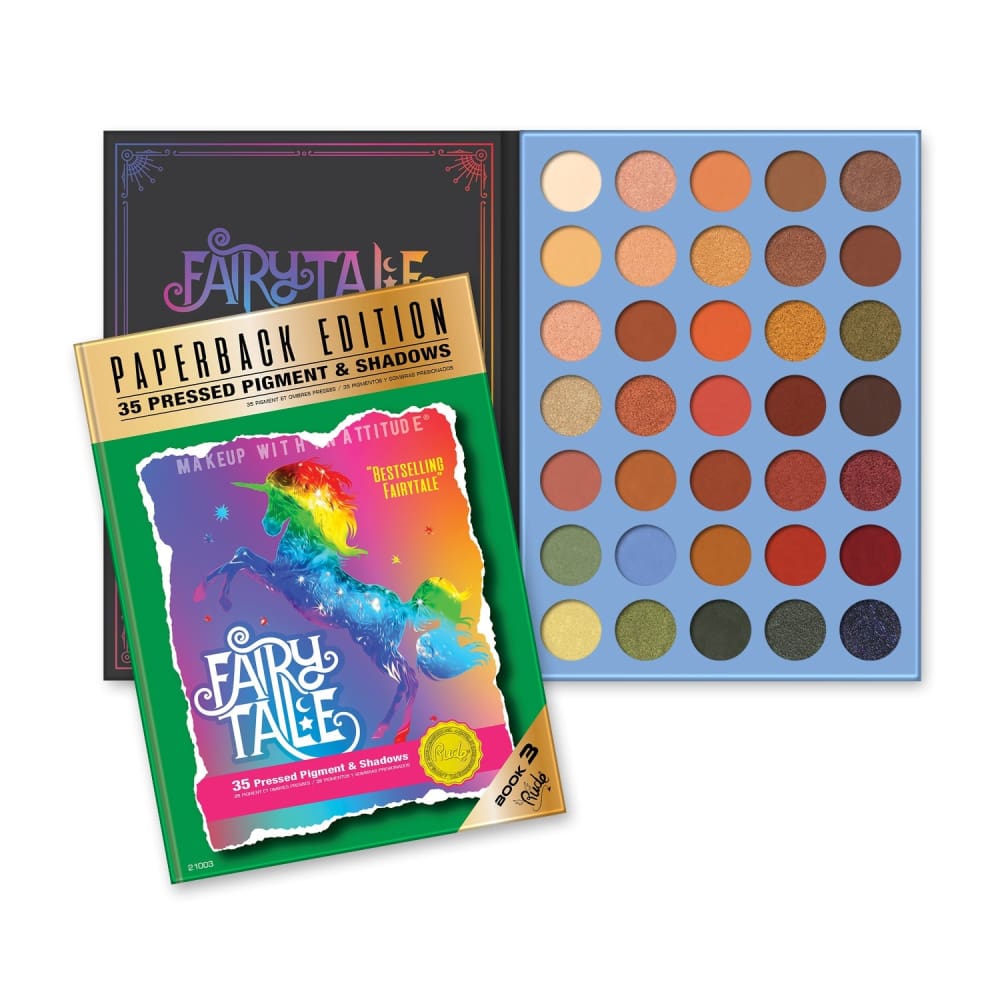 RUDE Fairy Tale Palette - Paperback Edition - RUDE