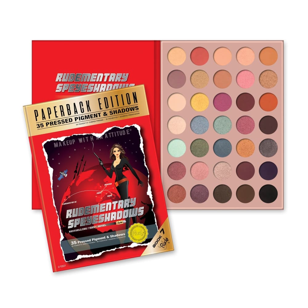 RUDE Rudementary Speyeshadows Palette - Paperback Edition - RUDE