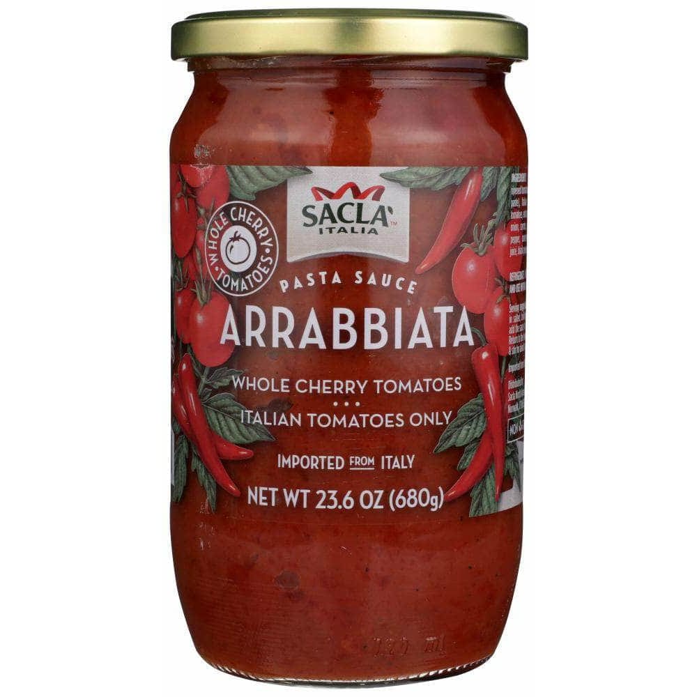 Sacla Sacla Whole Cherry Tomatoes Arrabbiata Pasta Sauce, 24 oz