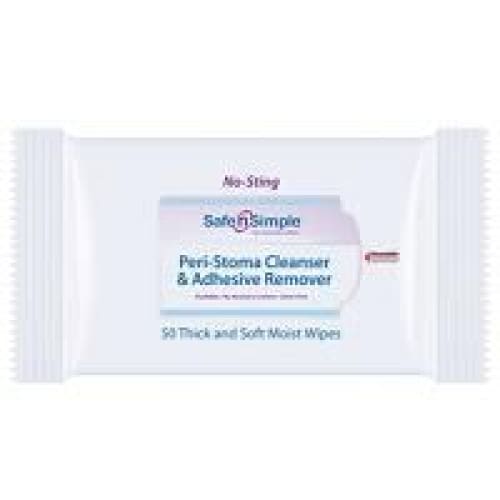 Safe N Simple Adhesive Remover & Stoma Cleanser Pk50 Pack of 50 - Ostomy >> Ostomy Accessories - Safe N Simple