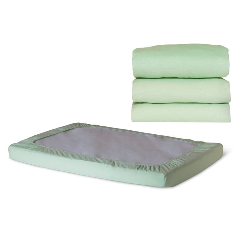 Safefit Mint Compact Elastic Fitted Sheet (Pack of 2) - Sheets & Blankets - Foundations