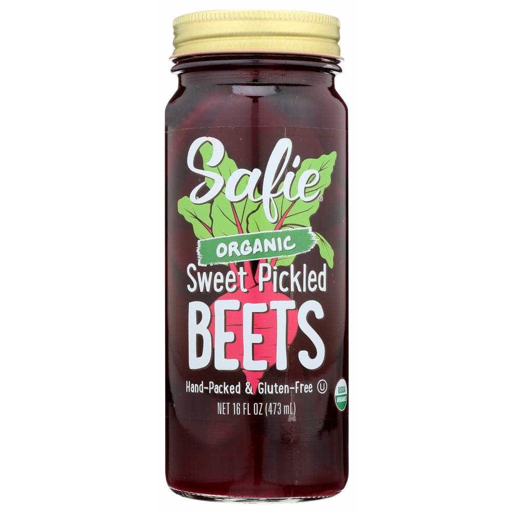 Safie Safie Beets Sweet Pickled Organic, 16 oz