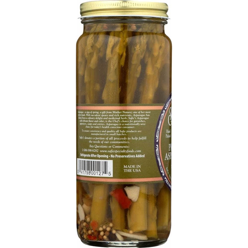 Safie Safie Pickled Asparagus, 16 oz