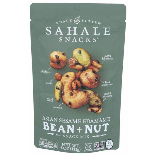 SAHALE SNACKS SAHALE SNACKS Asian Sesame Edamame Bean Nut Snack Mixes, 4 oz