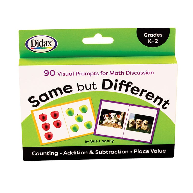 Same But Different Cards Gr K-2 (Pack of 2) - Flash Cards - Didax