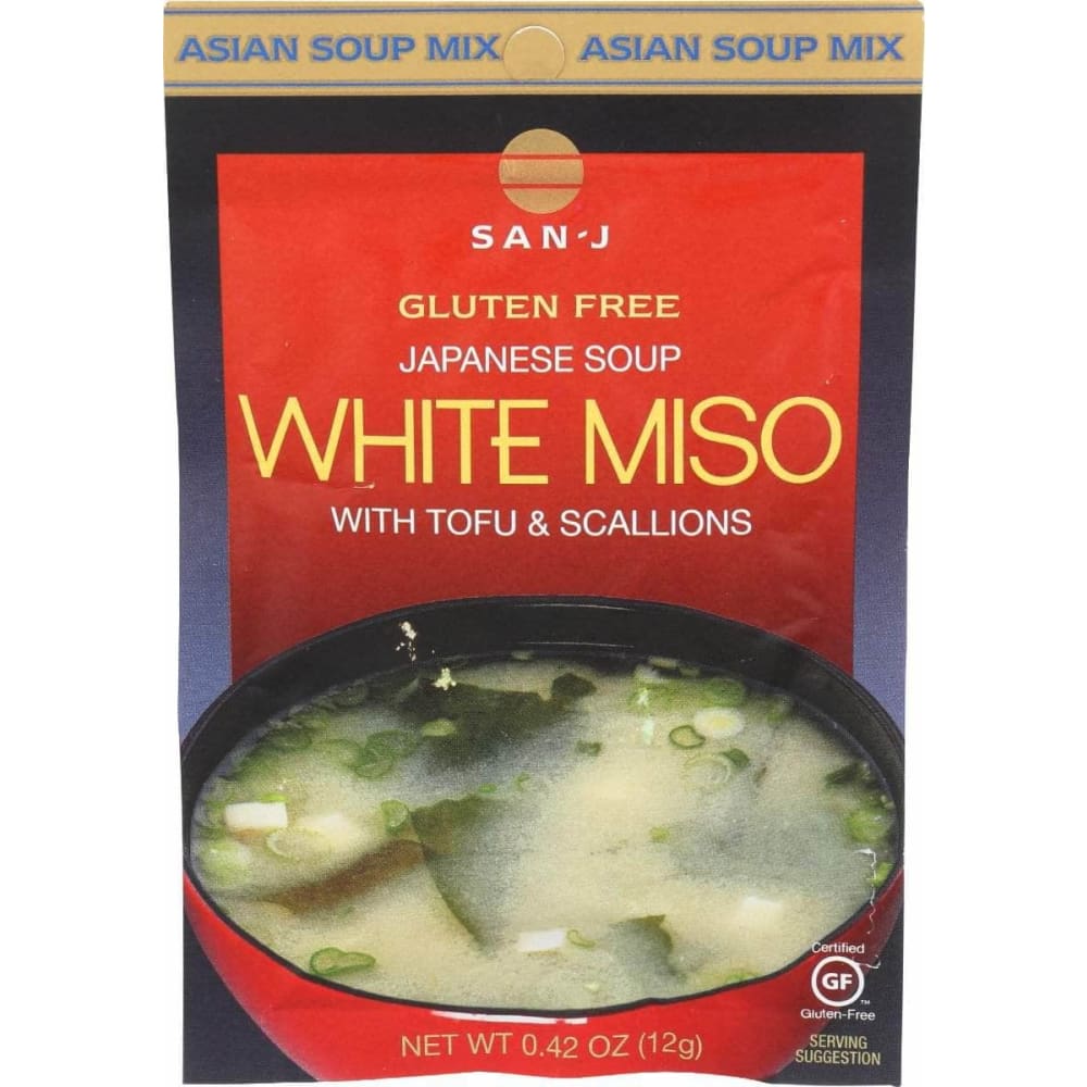 SAN J San J Gluten Free White Miso Soup, 0.42 Oz