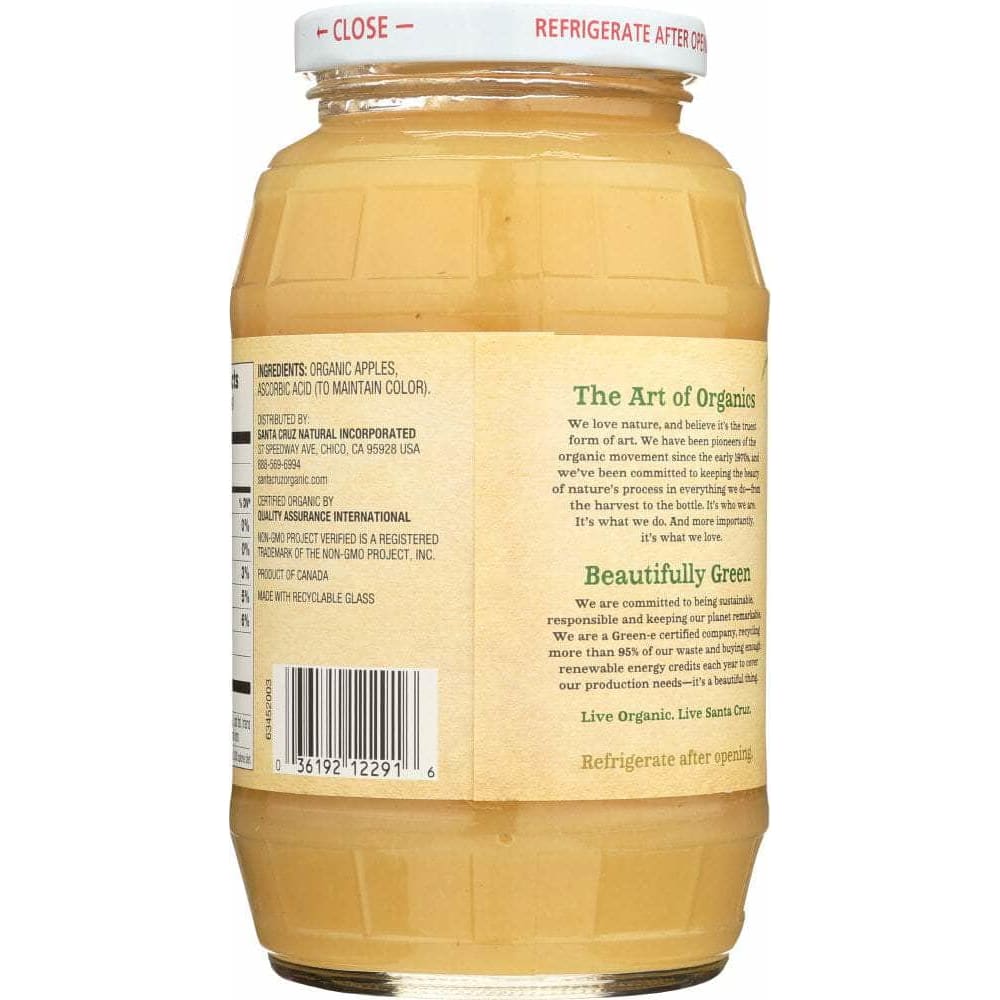 Santa Cruz Organic Santa Cruz Organic Apple Sauce, 23 Oz