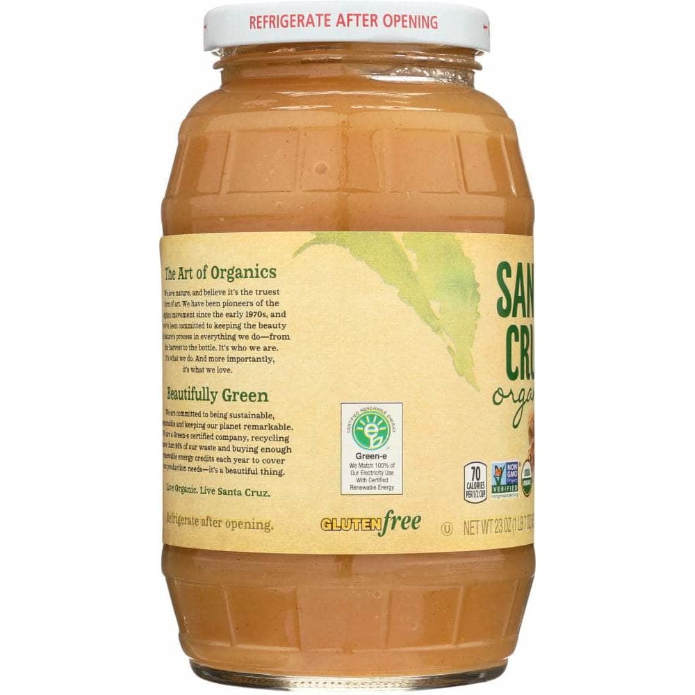 Santa Cruz Organic Santa Cruz Organic Cinnamon Apple Sauce, 23 Oz