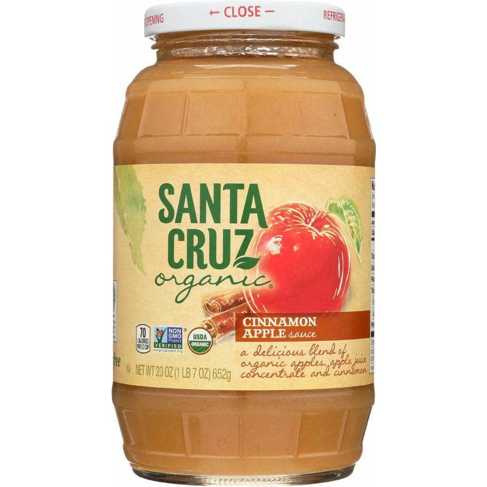 Santa Cruz Organic Santa Cruz Organic Cinnamon Apple Sauce, 23 Oz