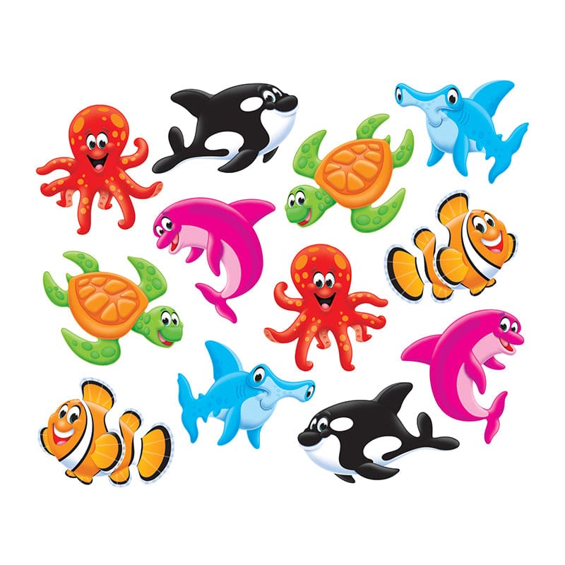 Sea Buddies Classic Accents Variety Pack (Pack of 6) - Accents - Trend Enterprises Inc.