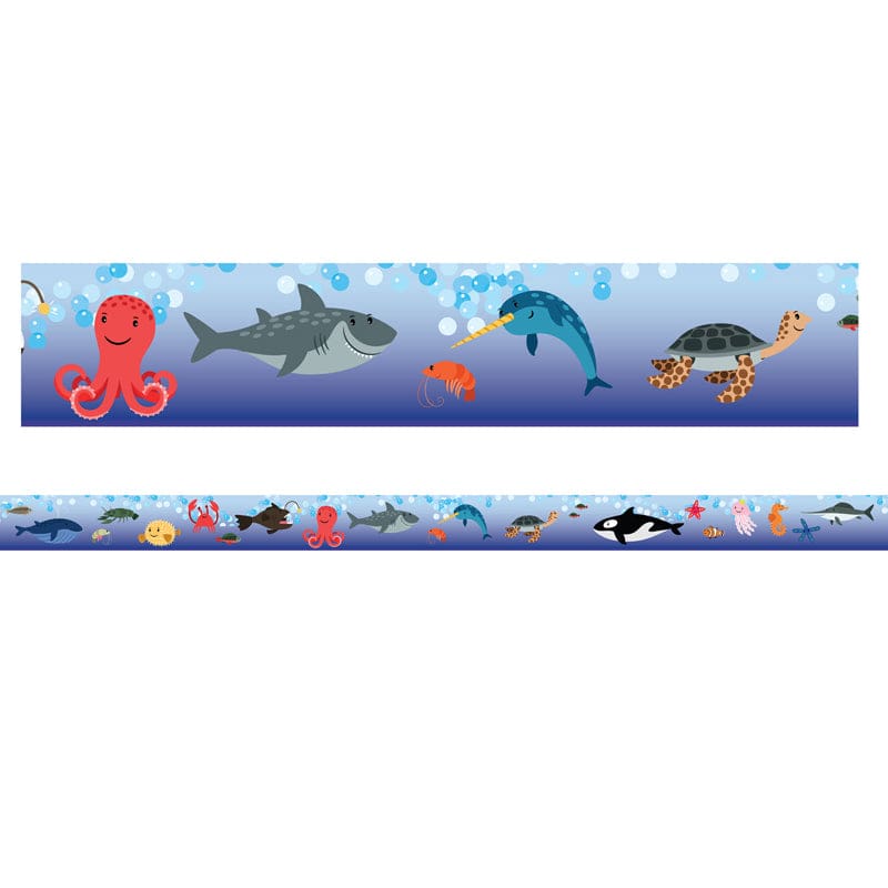 Sea Life Theme Magnetic Border (Pack of 6) - Border/Trimmer - Charles Leonard