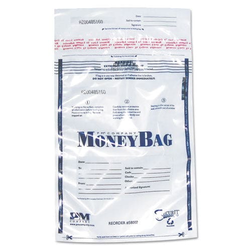 SecurIT Tamper-evident Deposit Bag Plastic 9 X 12 Clear 100/pack - Office - SecurIT®