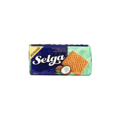 SELGA Coconut Flavour Cookies 6.35 oz. (180 g.) - Selga