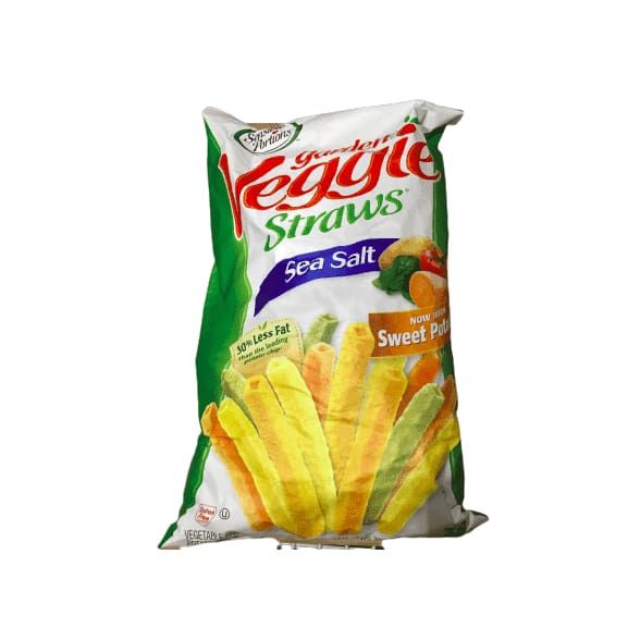 Sensible Portions Garden Veggie Straws Sea Salt 25 Oz. (1.56 Lb.) Bag - ShelHealth.Com