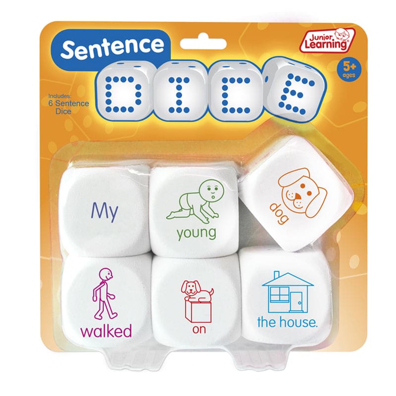 Sentence Dice (Pack of 3) - Dice - Junior Learning