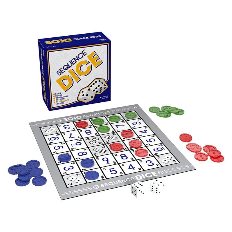 Sequence Dice (Pack of 3) - Dice - Pressman