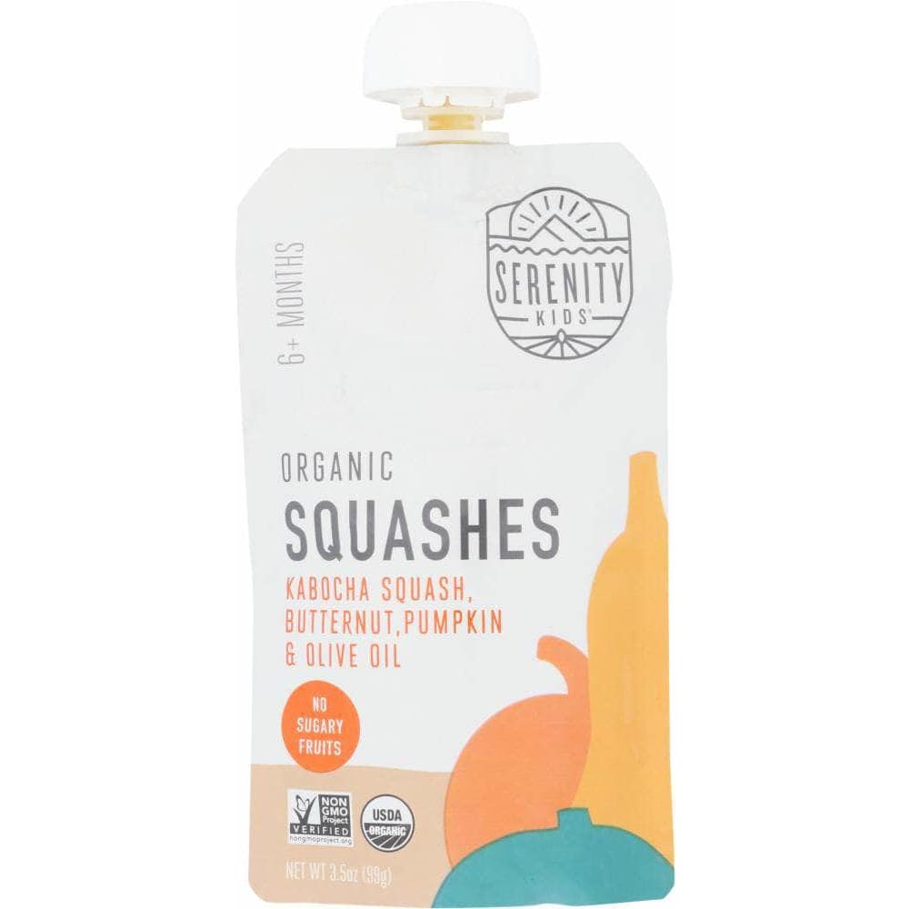 Serenity Kids Serenity Kids Food Baby Squashes Organic, 3.5 oz