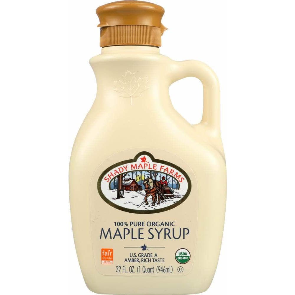 Shady Maple Farms Shady Maple Farms 100% Pure Organic Amber Maple Syrup, 32 oz