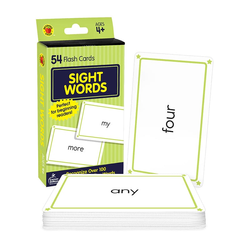 Sight Words Flash Cards (Pack of 12) - Sight Words - Carson Dellosa Education