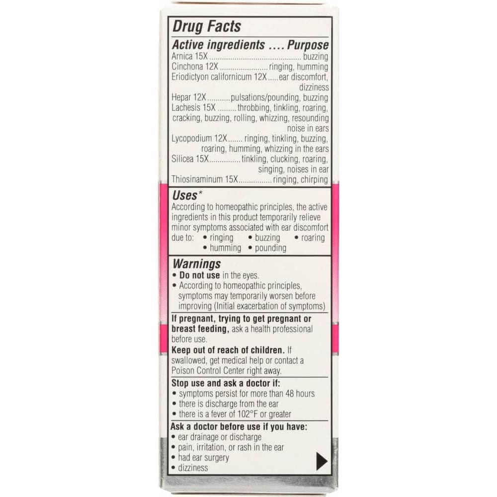 Similasan Similasan Ear Drops Ringing Remedy, .33 oz