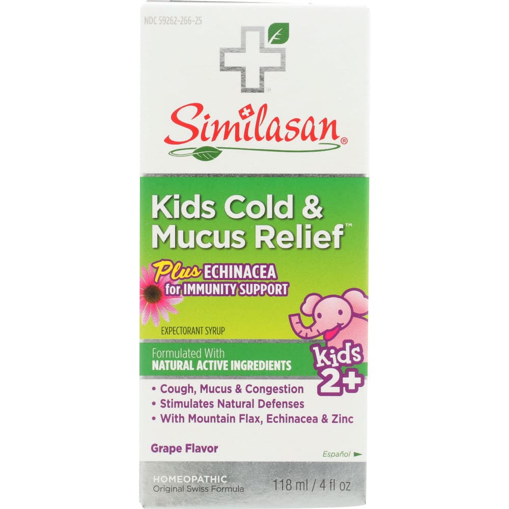 SIMILASAN: Kids Cold & Mucus Relief 4 fl oz - Health > Health & Medicine - SIMILASAN